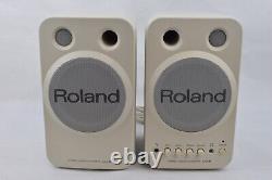 Roland Ma-8 Haut-parleurs De Micro-écran Stéréo Paire De Studios À Puissance Active
