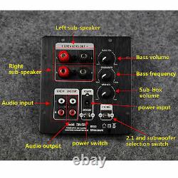 SW-501 TPA3118 2.1 Amplificateur numérique Carte d'amplification d'enceinte Active Subwoofer Power AMP