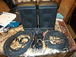 Samson Expedition Xp300 300w 6 Pa Dj Speakers+powered Mixer Bundle