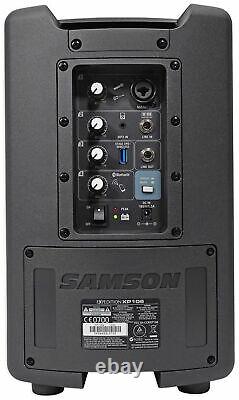 Samson Xp106wde 6 Portable Rechargeable Bluetooth Powered Pa Dj Speaker+headset