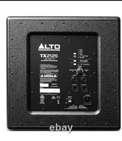 Série ALTO TX3 3200 watts, système de sonorisation PA 12 pouces alimenté par Bluetooth avec table de mixage USB