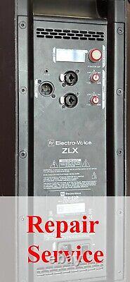 Service de réparation de l'alimentation électrique du haut-parleur Expert EV ZLX-15P Repair seulement