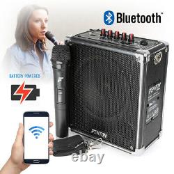 St040 Batterie Portable Pa Haut-parleur Bluetooth Et Microphone Uhf Et Usb 40w