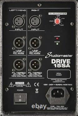Studiomaster Drive 15sa 15 1000w Active Powered Sub Bass Bin