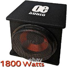 Subwoofer actif OE Audio de 1800 watts avec amplificateur intégré - Des basses énormes - 2022/23