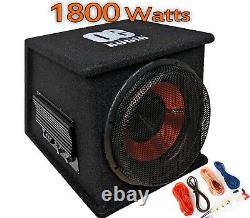 Subwoofer actif OE Audio de 1800 watts avec amplificateur intégré - Des basses énormes - 2022/23