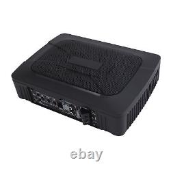 Subwoofer actif compact avec amplificateur intégré 6 x 9 pouces, subwoofer alimenté sous le siège