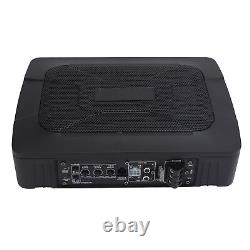 Subwoofer actif compact avec amplificateur intégré 6 x 9 pouces, subwoofer alimenté sous le siège