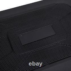 Subwoofer actif compact avec amplificateur intégré 6 x 9 pouces, subwoofer alimenté sous le siège