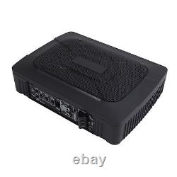 Subwoofer actif compact avec amplificateur intégré 6 x 9 pouces, subwoofer alimenté sous le siège