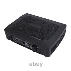 Subwoofer actif compact avec amplificateur intégré 6 x 9 pouces, subwoofer alimenté sous le siège