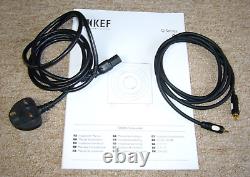 Subwoofer actif/puissant KEF Q400b pour audiophiles - Câble de subwoofer de qualité MINT gratuit