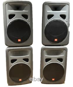 Système audio JBL PA EON comprend 2x Power 15, 2x Power Subs et 2x housses EON