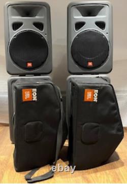 Système audio JBL PA EON comprend 2x Power 15, 2x Power Subs et 2x housses EON