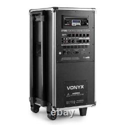 Système de son portable Vonyx 170.001 ST095 avec lecteur CD/UHF/MP3 et Bluetooth