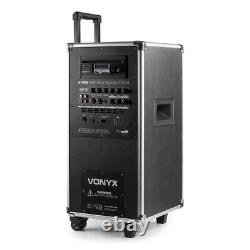 Système de son portable Vonyx 170.001 ST095 avec lecteur CD/UHF/MP3 et Bluetooth