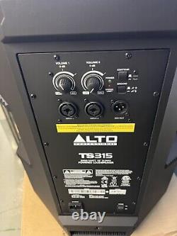 Système de sonorisation ALTO Pro 8000 watts alimenté comprenant les enceintes TS315 et les caissons de basse TS315s 15 pouces.