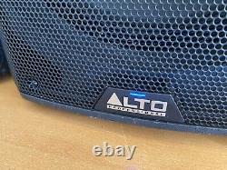 Système de sonorisation ALTO Pro 8000 watts alimenté comprenant les enceintes TS315 et les caissons de basse TS315s 15 pouces.