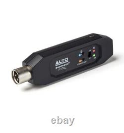 Système de sonorisation PA Bluetooth ALTO de 2800 Watts incluant un caisson de basses de 15 pouces, un mixeur USB et un microphone.