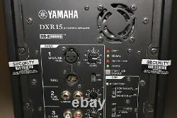 Yamaha Dxr15 Haut-parleur Motorisé 15 1100watts