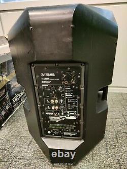 Yamaha Dxr15 Speakers Puissance 1100w Sortie En Grand État