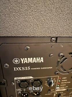 Yamaha Dxs15 Mk1 Subs 950 Watts Chaque Dxs-15 Powered Bass Bins To Match Dxr15