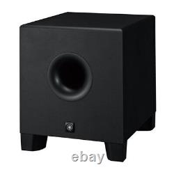 Yamaha HS8S 8 pouces Subwoofer de studio alimenté HS8 S HS-8S JP Équipement audio noir