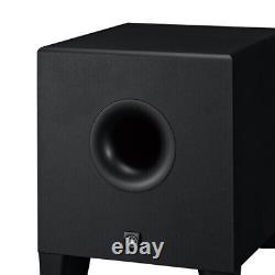 Yamaha HS8S 8 pouces Subwoofer de studio alimenté HS8 S HS-8S JP Équipement audio noir