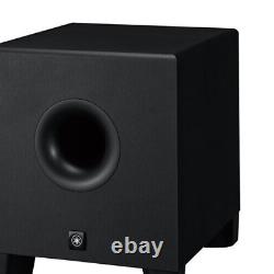 Yamaha HS8S 8 pouces Subwoofer de studio alimenté HS8 S HS-8S JP Équipement audio noir