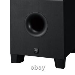 Yamaha HS8S 8 pouces Subwoofer de studio alimenté HS8 S HS-8S JP Équipement audio noir