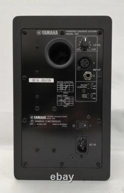 Yamaha Hs5 Powered Studio Moniteur Paire En Noir -ships Dans Les Boîtes D'origine Hs-5