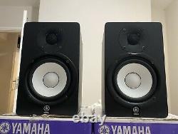 Yamaha Hs50m Active Powered Studio Monitor Haut-parleurs, Pistes Principales, Boîtes Originales