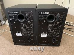 Yamaha Hs50m Active Powered Studio Monitor Haut-parleurs, Pistes Principales, Boîtes Originales
