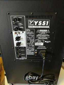 Yorkville Yss1 Amplificateur De Puissance Intégré De Sous-woofer Active Studio De 150 Watts
